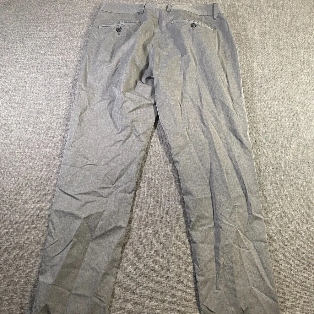 Bonobos Weekday Warriors Tuesday Chino Pants Mens Size 31x32 (Fits 31x29) Grey
